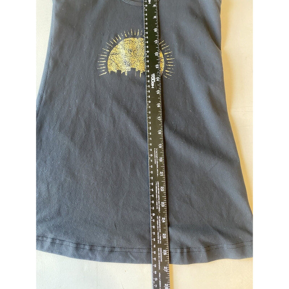 Lululemon Tank Top Womens Size 6 Reversible Racerback Graphic Tee Gym Workout - Picture 6 of 9